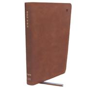 Thomas Nelson NET Bible, Large Print Thinline with Cross (Rilegato in ecopelle)
