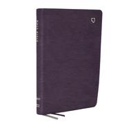 Thomas Nelson NET Bible, Large Print Thinline with Cross (Rilegato in ecopelle)