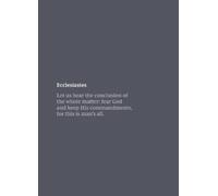 Thomas Nelson NKJV Bible Journal - Ecclesiastes, Paperback, Comfort (Tascabile)