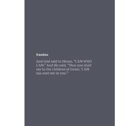 Thomas Nelson NKJV Bible Journal - Exodus, Paperback, Comfort Print (Tascabile)