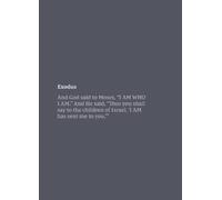 Thomas Nelson NKJV Bible Journal - Exodus, Paperback, Comfort Print (Tascabile)