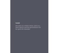 Thomas Nelson NKJV Bible Journal - Isaiah, Paperback, Comfort Print (Tascabile)