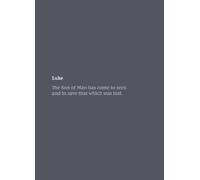 Thomas Nelson NKJV Bible Journal - Luke, Paperback, Comfort Print (Tascabile)