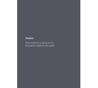 Thomas Nelson NKJV Bible Journal - Psalms, Paperback, Comfort Print (Tascabile)