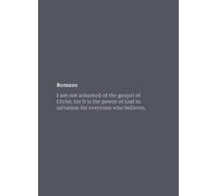 Thomas Nelson NKJV Bible Journal - Romans, Paperback, Comfort Print (Tascabile)