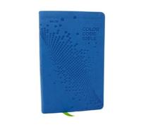 Thomas Nelson NKJV, Color Code Bible for Kids, Blue Leath (Rilegato in ecopelle)