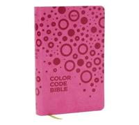 Thomas Nelson NKJV, Color Code Bible for Kids, Pink Leath (Rilegato in ecopelle)