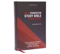 Thomas Nelson NKJV, Foundation Study Bible, Large Print, Hard (Copertina rigida)