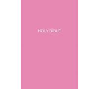 Thomas Nelson NKJV, Gift and Award Bible, Leather-Look, Pink, Red Le (Tascabile)