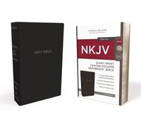 Thomas Nelson NKJV Holy Bible, Giant Print Center-Column Reference B (Tascabile)