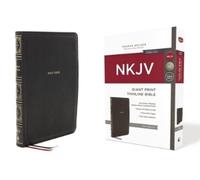 Thomas Nelson NKJV Holy Bible, Giant Print Thinline Bible (Rilegato in ecopelle)