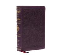 Thomas Nelson NKJV Large Print Reference Bible, Purple Le (Rilegato in ecopelle)