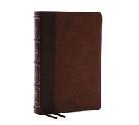 Thomas Nelson NKJV, Large Print Thinline Reference Bible, (Rilegato in ecopelle)