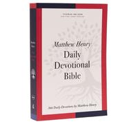 Thomas Nelson NKJV, Matthew Henry Daily Devotional Bible, Paperback, (Tascabile)