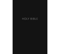 Thomas Nelson NKJV, Pew Bible, Hardcover, Black, Red Letter, (Copertina rigida)