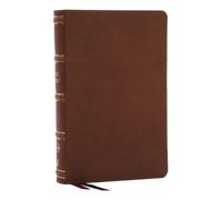 Thomas Nelson NKJV, Single-Column Reference Bible, Verse- (Rilegato in ecopelle)