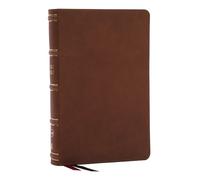 Thomas Nelson NKJV, Single-Column Reference Bible, Verse- (Rilegato in ecopelle)