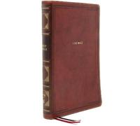 Thomas Nelson NKJV, Thinline Bible, Large Print, Leathers (Rilegato in ecopelle)