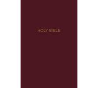Thomas Nelson NKJV, Thinline Reference Bible, Leather-Look, Burgundy (Tascabile)