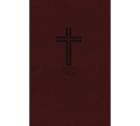 Thomas Nelson NKJV, Value Thinline Bible, Burgundy Leathe (Rilegato in ecopelle)