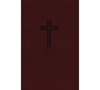 Thomas Nelson NKJV, Value Thinline Bible, Burgundy Leathe (Rilegato in ecopelle)