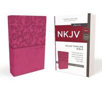 Thomas Nelson NKJV, Value Thinline Bible, Pink Leathersof (Rilegato in ecopelle)