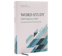Thomas Nelson NKJV, Word Study Reference Bible, Hardcover, Re (Copertina rigida)