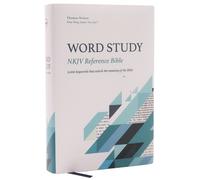 Thomas Nelson NKJV, Word Study Reference Bible, Hardcover, Re (Copertina rigida)