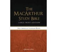 Thomas Nelson The NASB, MacArthur Study Bible, Large Print, H (Copertina rigida)