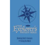 The NKJV, Explorer's Study Bible, Leathersoft, Blue (Rilegato in ecopelle)