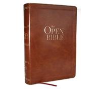 Thomas Nelson The Open Bible: Read and Discover the Bible (Rilegato in ecopelle)