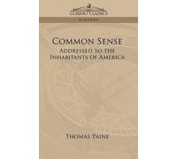 Thomas Paine Common Sense (Tascabile)