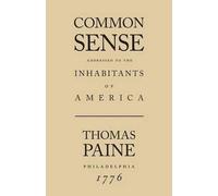 Thomas Paine Common Sense (Tascabile)