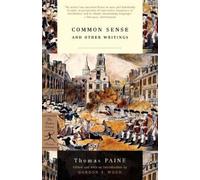 Thomas Paine Common Sense (Tascabile) Modern Library Classics