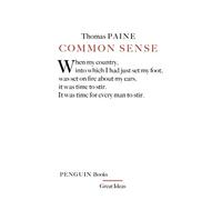 Thomas Paine Common Sense (Tascabile) Penguin Great Ideas
