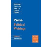 Thomas Paine Paine: Political Writings (Tascabile)