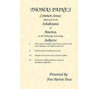 Thomas Paine Thomas Paine's Common Sense (Tascabile)