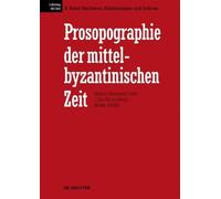 Thomas Pratsch Prosopographie der mittelbyzantinischen Zeit, (Copertina rigida)