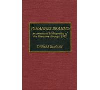 Thomas Quigley Johannes Brahms (Copertina rigida)