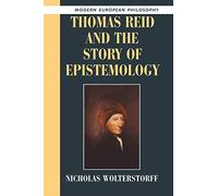 Thomas Reid Story of Epistemology