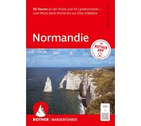 Thomas Rettstat ROTHER Wanderführer Normandie. 50 Touren an der Küst (Tascabile)