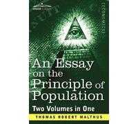 Thomas Robert M An Essay on the Principle of Population (Two Volumes (Tascabile)