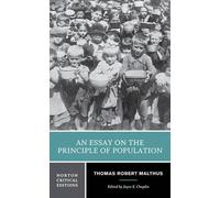 Thomas Robert Malthus An Essay on the Principle of Population (Tascabile)