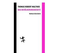 Thomas Robert Malthus Georg Simmerl Christi Das Bevölkerungsgesetz (Tascabile)