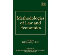Thomas S. Ulen Methodologies of Law and Economics (Copertina rigida)