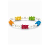 Thomas Sabo A2153-052-7-L17 Bracciale di perla Orsetti d'Oro colorate 17 cm