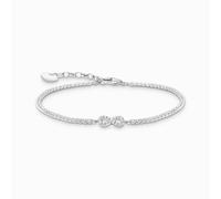 Thomas Sabo - A2176-051-14-L19V - Braccialetto - Donna - Sparkling White - 16-19cm