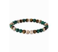 Thomas Sabo A2193-468-7-L19 Unisex Bead Bacciale in toni della terra e del verde