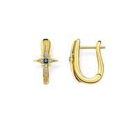 THOMAS SABO, ,Accessories ,Donna ,Giallo ,ONE SIZE Orecchini Hoops Royalty Stella color oro Cr678-959-7
