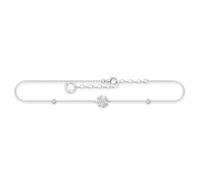 THOMAS SABO, ,Accessories ,Donna ,Grigio ,ONE SIZE Cavigliera da donna Quadrifoglio Argento Ak0023-051-14-L27V